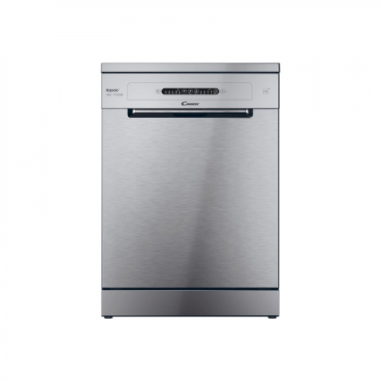 Candy Dishwasher | CF 3C7L0X | Free standing | Width 60 cm | Number of place settings 13 | Number of programs 5 | Energy efficiency class C | Stainless steel