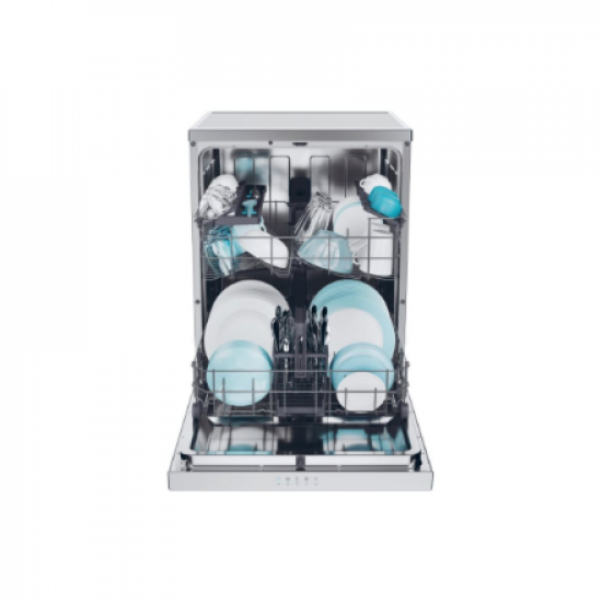 Candy Dishwasher | CF 3C7L0X | Free standing | Width 60 cm | Number of place settings 13 | Number of programs 5 | Energy efficiency class C | Stainless steel