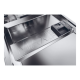Candy Dishwasher | CF 3C7L0X | Free standing | Width 60 cm | Number of place settings 13 | Number of programs 5 | Energy efficiency class C | Stainless steel