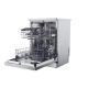 Candy Dishwasher | CF 3C7L0X | Free standing | Width 60 cm | Number of place settings 13 | Number of programs 5 | Energy efficiency class C | Stainless steel