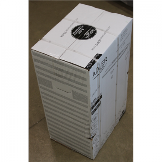 SALE OUT. Adler AD 7863 2-in1 Air Dehumidifier & Air purifier LED (compressor), White | Adler | 2-in1 Air Dehumidifier and Air purifier | AD 7863 | Power 420 W | Suitable for rooms up to 140 m³ | Water tank capacity 6.5 L | White | DAMAGED PACKAGING