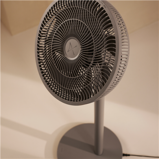 Duux Fan | Whisper Essence | Stand Fan | Authentic Gray | Diameter 33 cm | Number of speeds 7 | Oscillation | 3-16 W