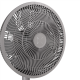 Duux Fan | Whisper Essence | Stand Fan | Authentic Gray | Diameter 33 cm | Number of speeds 7 | Oscillation | 3-16 W