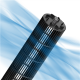 Duux Fan | Elevate | Tower Fan | Gray | Diameter 29 cm | Number of speeds 12 | Oscillation | 4-40 W