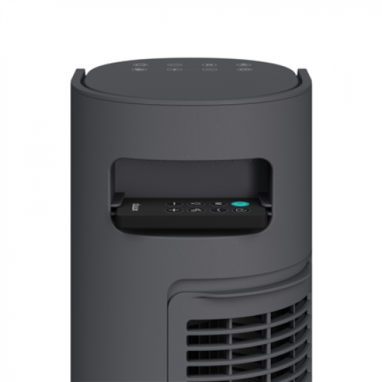 Duux Fan | Elevate | Tower Fan | Gray | Diameter 29 cm | Number of speeds 12 | Oscillation | 4-40 W