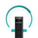 Duux Fan | Elevate | Tower Fan | Gray | Diameter 29 cm | Number of speeds 12 | Oscillation | 4-40 W