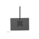Neomounts CL35-340BL22 Dual Monitor/TV Mount Ceiling | Adjustable Height, Rotate, Tilt, Swivel | 23-42 