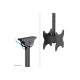 Neomounts CL35-340BL22 Dual Monitor/TV Mount Ceiling | Adjustable Height, Rotate, Tilt, Swivel | 23-42 