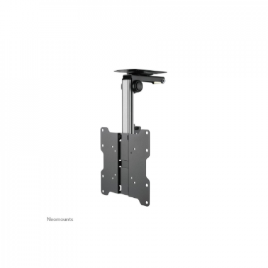 Neomounts FPMA-C020BLACK Monitor/TV Mount Ceiling | Adjustable Height, Tilt | 10-40 