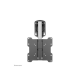 Neomounts FPMA-C020BLACK Monitor/TV Mount Ceiling | Adjustable Height, Tilt | 10-40 