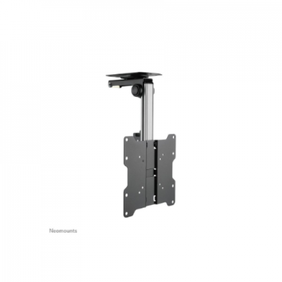 Neomounts FPMA-C020BLACK Monitor/TV Mount Ceiling | Adjustable Height, Tilt | 10-40 