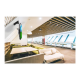 Neomounts FPMA-C020BLACK Monitor/TV Mount Ceiling | Adjustable Height, Tilt | 10-40 