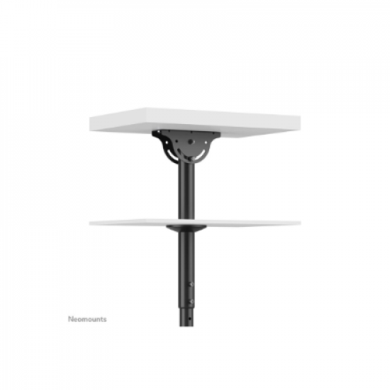 Neomounts NM-C440DBLACK Dual monitor/TV mount ceiling | Adjustable Height, Rotate, Tilt, Swivel | 32-60 