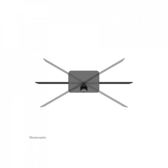 Neomounts Desk Mount | DS45-430BL12 TV stand | Adjustable Height, Swivel | 23-43 