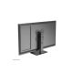 Neomounts Desk Mount | DS45-430BL12 TV stand | Adjustable Height, Swivel | 23-43 