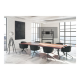 Neomounts Floor stand | FL50-525BL1 TV trolley | Adjustable Height | 55-86 