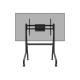 Neomounts Floor stand | FL50-525BL1 TV trolley | Adjustable Height | 55-86 