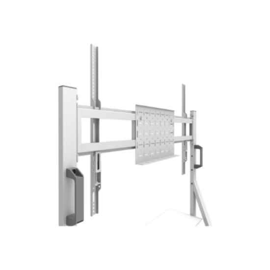 Neomounts Floor stand | FL50-525WH1 TV trolley | Adjustable Height | 55-86 