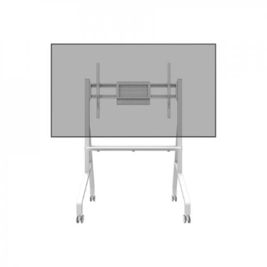 Neomounts Floor stand | FL50-525WH1 TV trolley | Adjustable Height | 55-86 