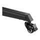Neomounts Floor stand | FL50-540BL1 TV trolley | Adjustable Height, Tilt | 37-70 