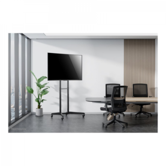 Neomounts Floor stand | FL50-540BL1 TV trolley | Adjustable Height, Tilt | 37-70 
