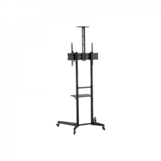 Neomounts Floor stand | FL50-550BL1 TV trolley | Adjustable Height, Tilt | 37-70 