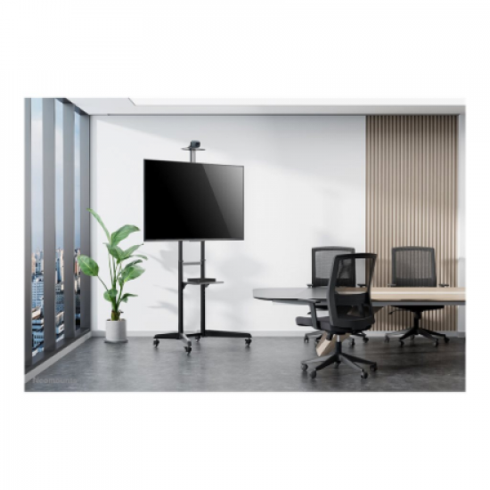 Neomounts Floor stand | FL50-550BL1 TV trolley | Adjustable Height, Tilt | 37-70 