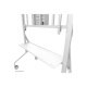 Neomounts Floor stand | FL50-575WH1 TV trolley | Adjustable Height | 65-110 