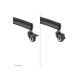 Neomounts Floor stand | PLASMA-M1950E TV trolley | Adjustable Height, Tilt | 60-100 