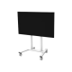 Neomounts Floor stand | FL55-875WH1 TV trolley | Adjustable Height | 55-100 