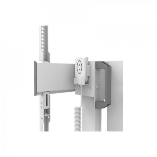Neomounts Floor stand | FL55-875WH1 TV trolley | Adjustable Height | 55-100 