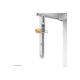 Neomounts Floor stand | FL55-875WH1 TV trolley | Adjustable Height | 55-100 