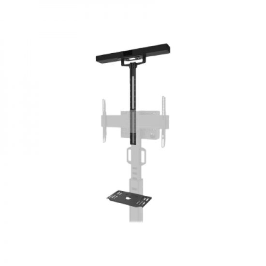 Neomounts AV1-825BL Videobar and multimedia kit - universal | Adjustable Height | Maximum weight (capacity) 9 kg | Black