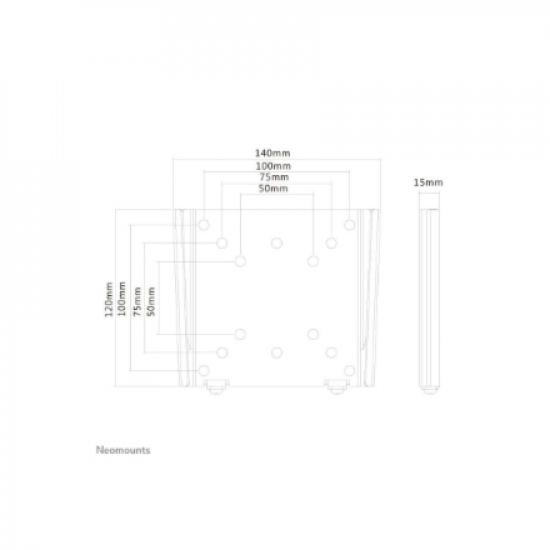 Neomounts Wall mount | FPMA-W25 Monitor/TV mount wall | 10-30 