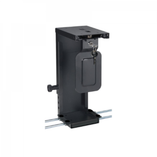 Neomounts CPU-D075BLACK/LK CPU holder | Adjustable Height | Maximum weight (capacity) 10 kg | Black
