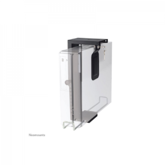 Neomounts CPU-D075BLACK/LK CPU holder | Adjustable Height | Maximum weight (capacity) 10 kg | Black