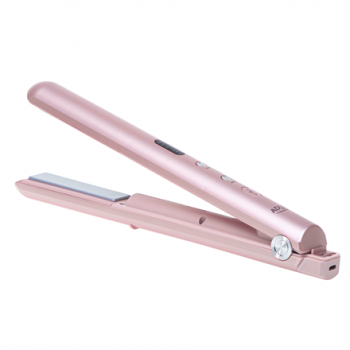 Adler Cordless Hair Straightener | AD 2327 | Ceramic heating system | Display LED | Temperature (min) 160 °C | Temperature (max) 220 °C | Pink