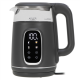 Adler Kettle with LED Display | AD 1305 | Electric | 2200 W | 1.7 L | Plastic | 360° rotational base | Grey