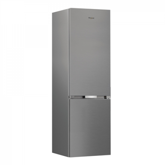 Whirlpool Refrigerator | WHK 25404 XP4E | Energy efficiency class E | Free standing | Combi | Height 203.5 cm | No Frost system | Fridge net capacity 249 L | Freezer net capacity 106 L | 37 dB | Silver