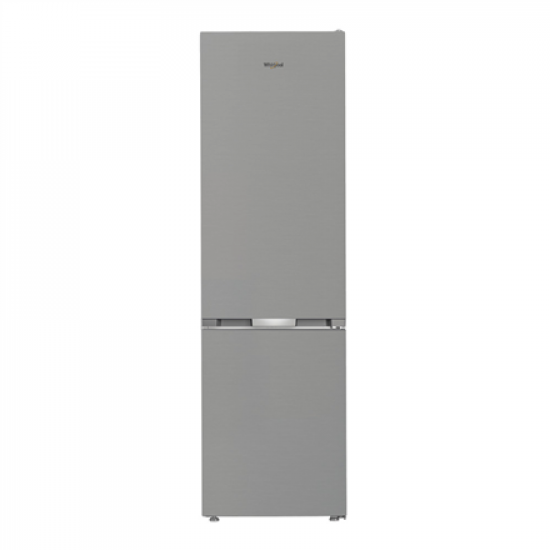 Whirlpool Refrigerator | WHK 25404 XP4E | Energy efficiency class E | Free standing | Combi | Height 203.5 cm | No Frost system | Fridge net capacity 249 L | Freezer net capacity 106 L | 37 dB | Silver