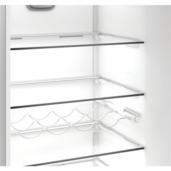 Whirlpool Refrigerator | WHK 25404 XP4E | Energy efficiency class E | Free standing | Combi | Height 203.5 cm | No Frost system | Fridge net capacity 249 L | Freezer net capacity 106 L | 37 dB | Silver