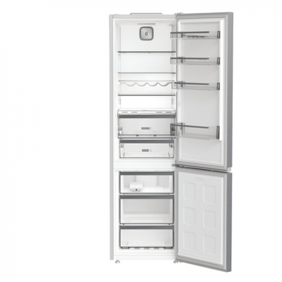 Whirlpool Refrigerator | WHK 26403 XP6E1 | Energy efficiency class C | Free standing | Combi | Height 203.5 cm | No Frost system | Fridge net capacity 249 L | Freezer net capacity 106 L | 36 dB | Pearl Inox