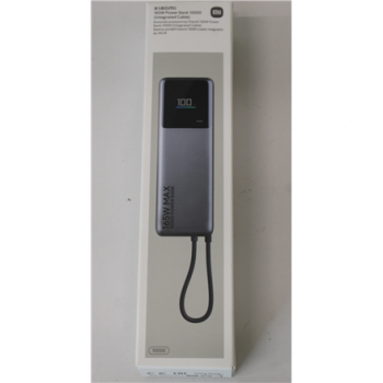 SALE OUT. Xiaomi | 165W Power Bank (Integrated Cable) | 10000 mAh | USB-C | Gray | DEMO