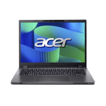 Acer TravelMate TMP214-55-G2-TCO-366Q 14“ WUXGA Intel Core 3 100U/2x8GB/512GB SSD/Intel Iris Xe/Win11Pro/Eng backlit kbd/Grey/BT/FP/SCreader | Acer