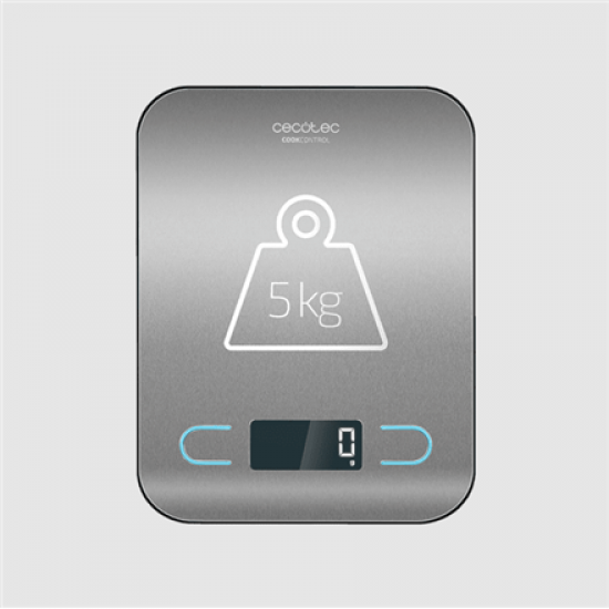 Cecotec Kitchen Scale | CookControl | Maximum weight (capacity) 5 kg | Graduation 1 g | Display type LCD