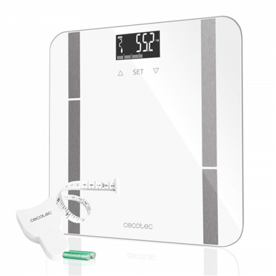 Cecotec | Smart Bathroom Scale | Surface Precision 9400 Full Healthy | Maximum weight (capacity) 180 kg | Accuracy 100 g | White
