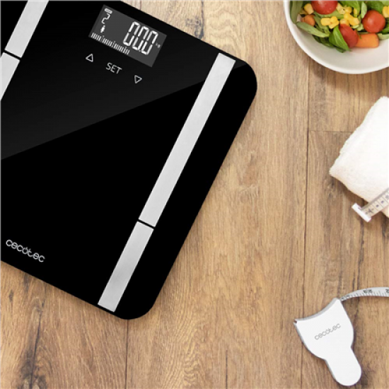 Cecotec | Smart Bathroom Scale | Surface Precision 9450 Full Healthy | Maximum weight (capacity) 180 kg | Accuracy 100 g | Black