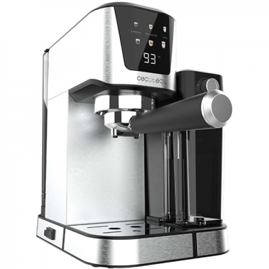 Cecotec Coffee Maker | Power Espresso 20 Cream | Pump pressure 20 bar | Built-in milk frother | Semi-automatic | 1350 W