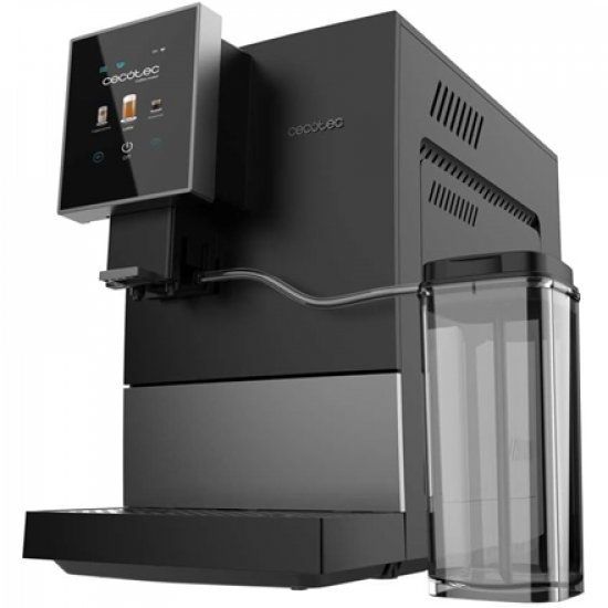Cecotec Coffee Maker | Cremmaet Compactccino Connected | Pump pressure 19 bar | Built-in milk frother | Super-automatic | Black