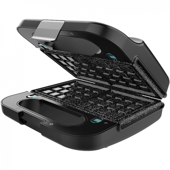 Cecotec Sandwich Maker | Rock’nToast 4in1 | 1000 W | Number of plates 4 | Black